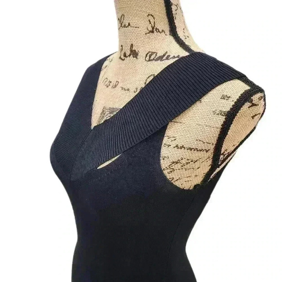 Bailey 44 Pencil Knit Dress, Black, Women's XS - Picture 6 of 7